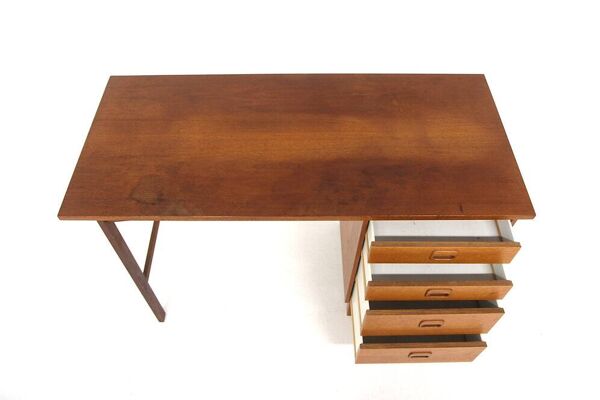 Bureau scandinave en teck, Suède, 1960