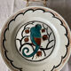 Ironstone plates, K&G Luneville, parakeet model.