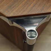 Rosewood desk, Italian design, 1970s, designers: Ico & Luisa Parisi, manufa