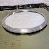 Silver mirror tray