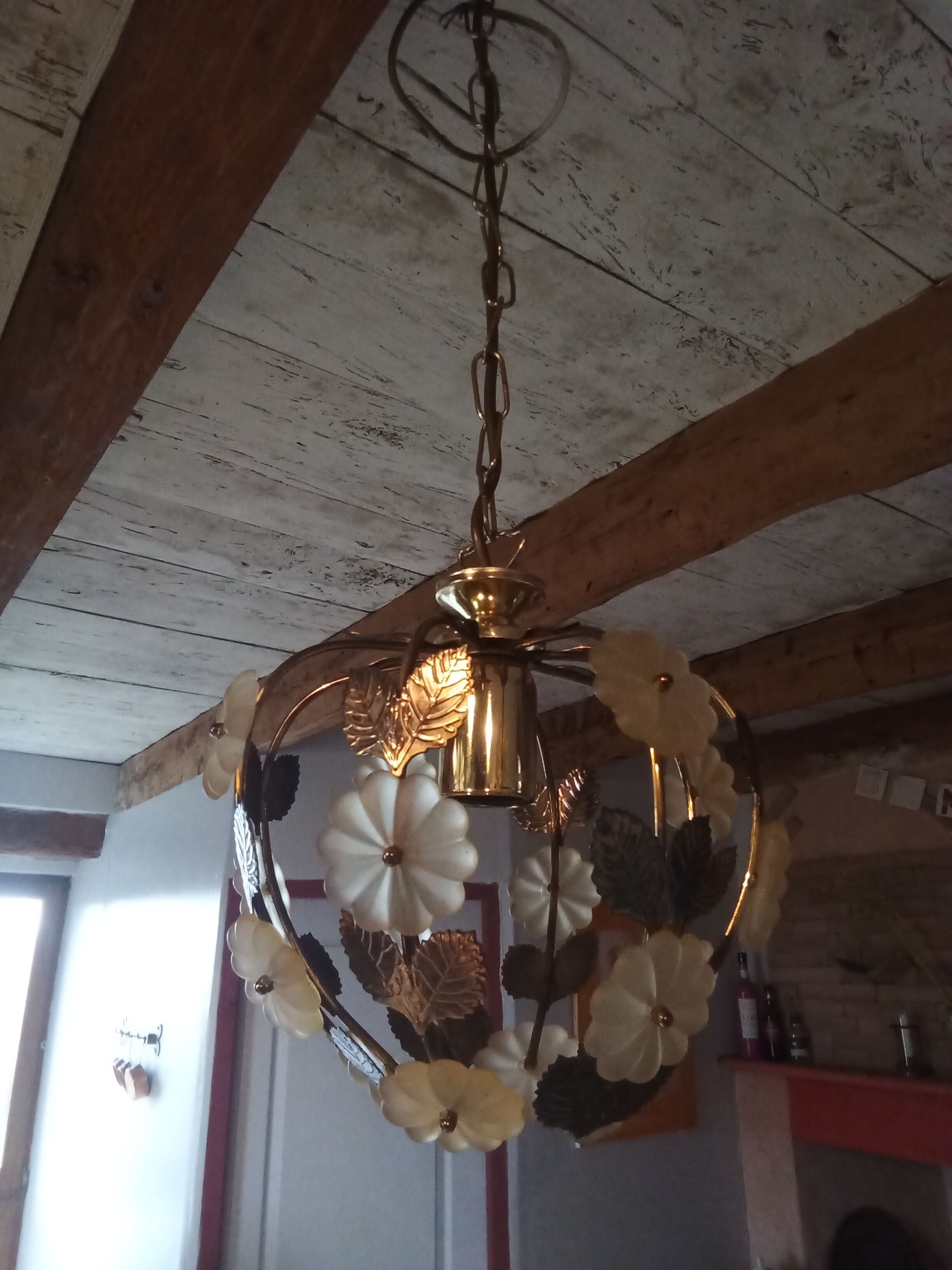 Vintage chandelier 70s