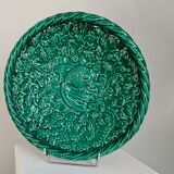 Fruit cup or Vallauris dish in Massier green 50