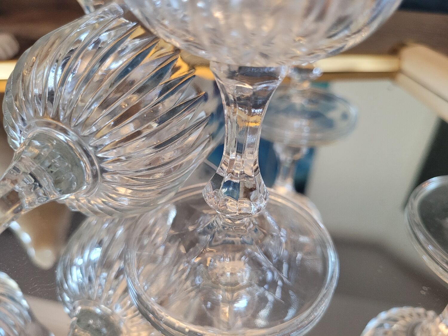 70's stemware