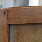 Oil painting on canvas of the courtyard of the pasha's mosque in Oran 1948