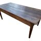 Table de ferme en chêne 2 tiroirs 19’S