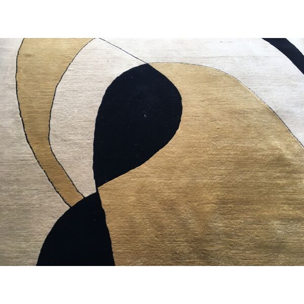 Tapis tapisserie forme asymétrique abstrait | Selency