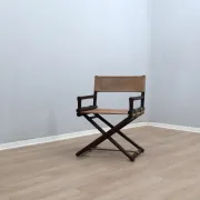 McGuire Director’s bamboo and leather chair 1950s