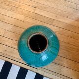 Enamelled vase
