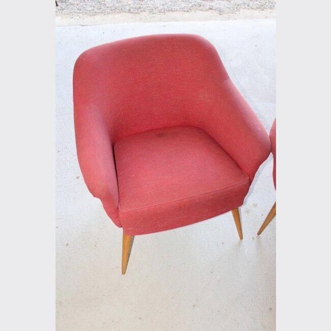 Seats 50-60 years red