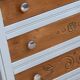 40's grey green art deco chest of drawers