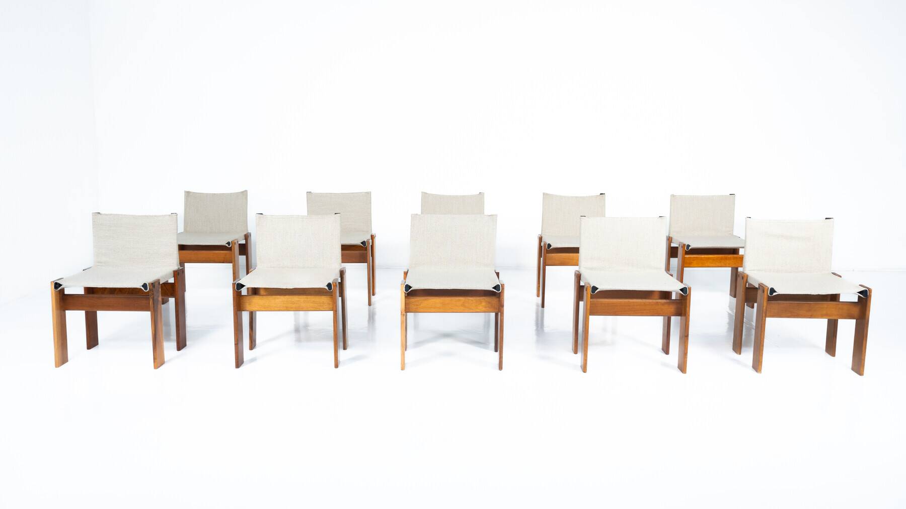 Monk Chair by Afra and Tobia Scarpa for Molteni, 1970 - Sold individually