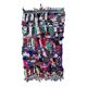 Colorful Boucherouite Berber rug - 139 x 233 cm