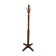 Coat rack known as "Parrot" in mahogany and bronze, circa 1950