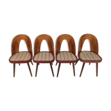 Set of 4 dining chairs by Antonín Šuman, 1960s