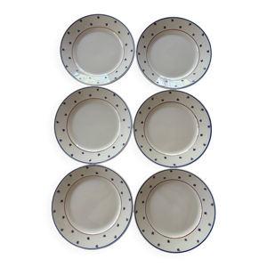 Assiettes anciennes K&G - luneville