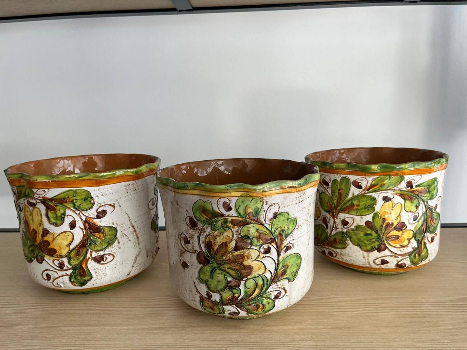 Vintage planter pots 60's