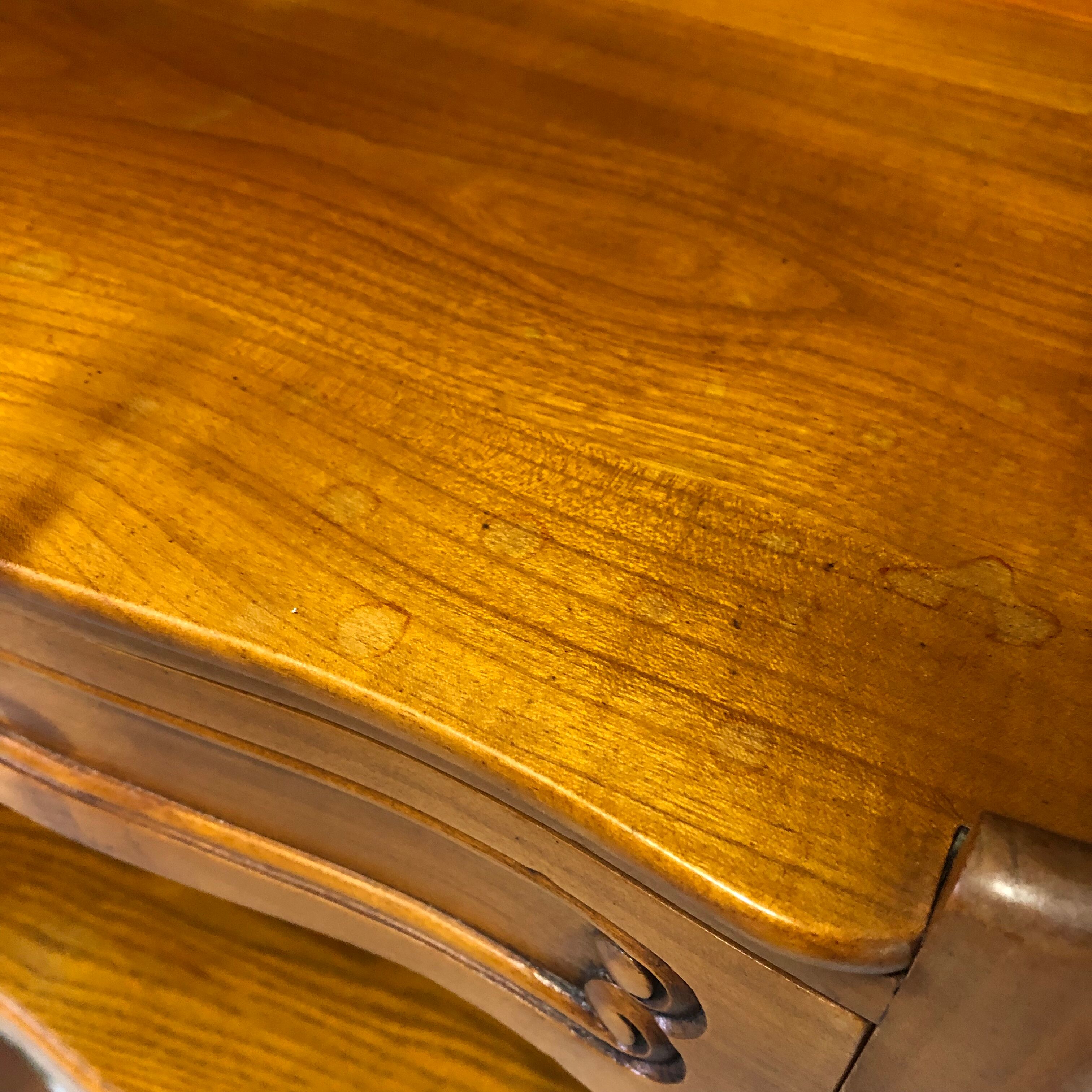 Pair of wooden bedside tables