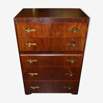 Art Deco rosewood dresser