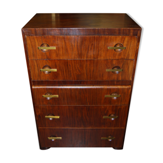 Art Deco rosewood dresser