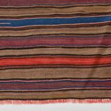 5x7 Rug For Living Room, Handwoven Vintage Kilim Rug, 140x214Cm