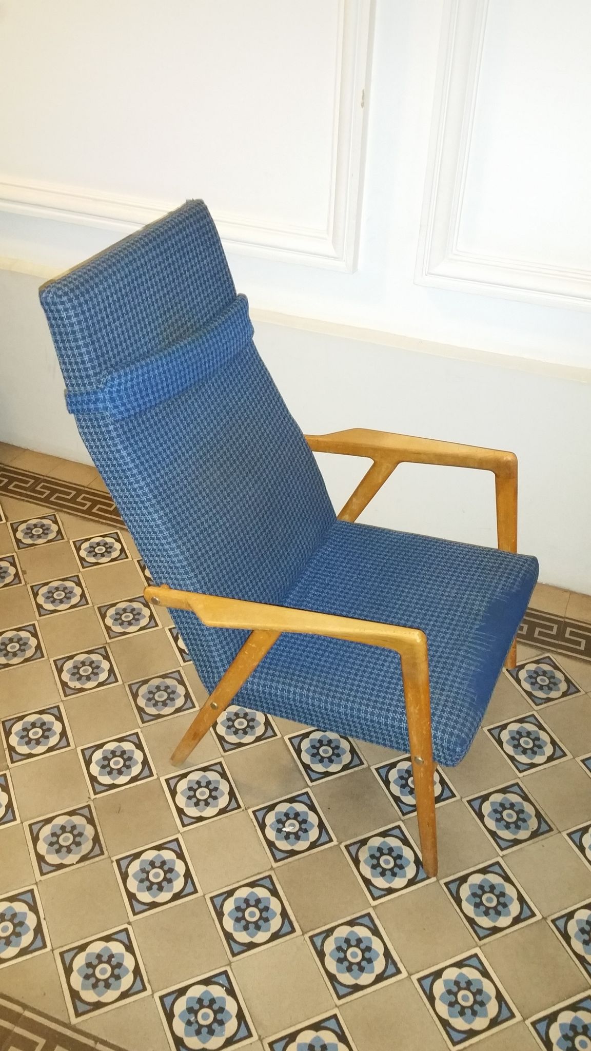 1 armchair Scandinavian Danish 50s 60s