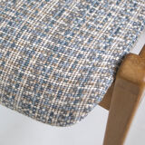 Scandinavian chair with armrests