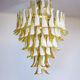 Chandelier Murano glass Canadiens Mazzega tissue 70