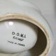 Empty pockets bird soap holder white ceramic Art-deco