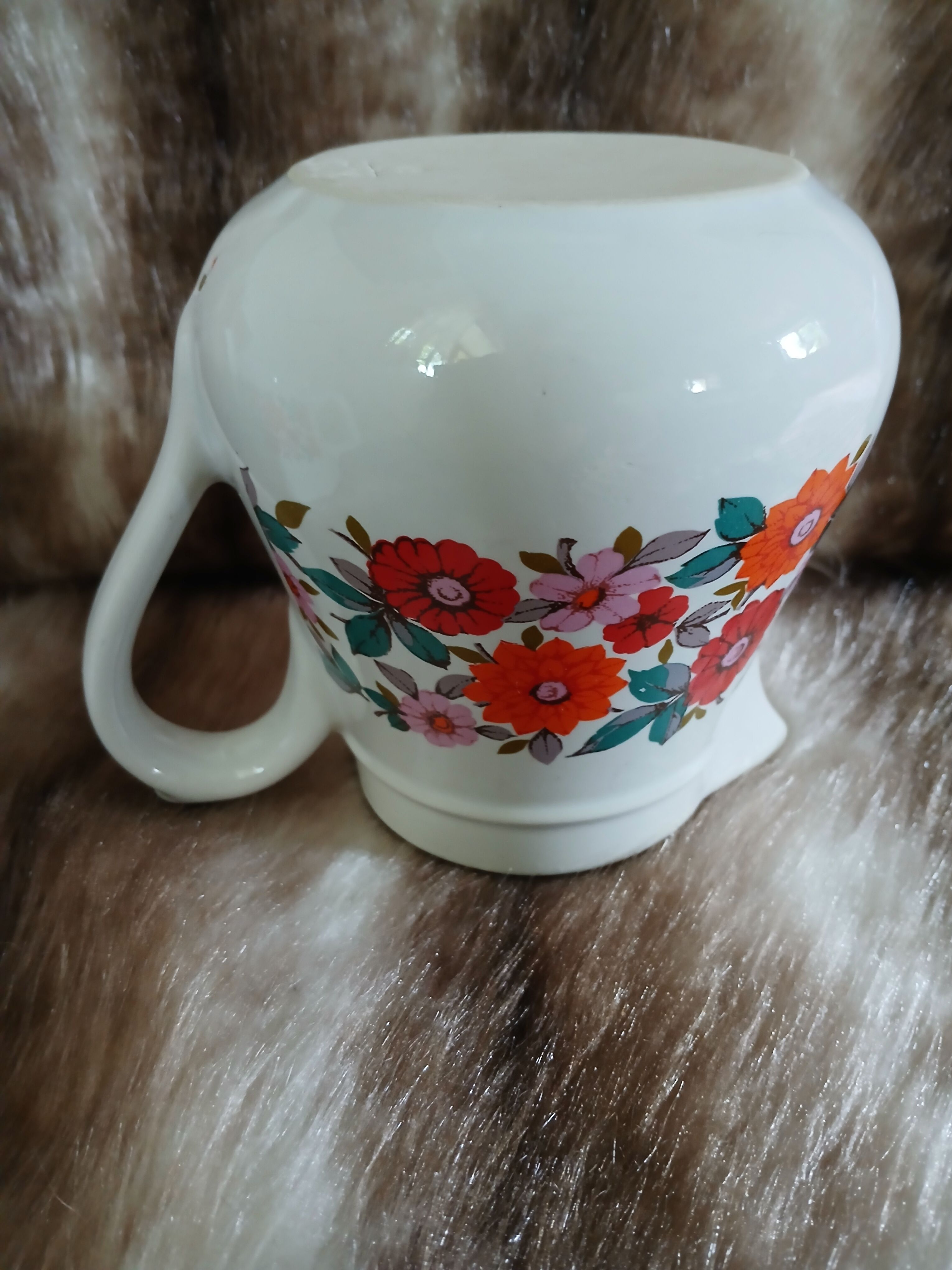 Vintage coffee pot + milk jug