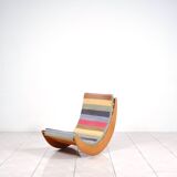 „Relaxer 2“ rocking chair by Verner Panton for Rosenthal