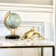 Vintage brass dolphin