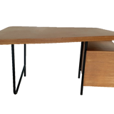 Asymmetrical desk by Georges Frydman