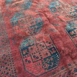 Carpet old Afghan Turkmen 152x230 cm