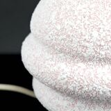 Crisp Glazed Ceramic Ball Lamp, Art Deco, France, Circa 1930