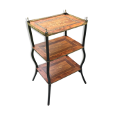 Table marquetée Napoléon III  période du XIXème
