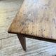 Pine and oak + walnut farmhouse table 1950