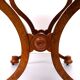Antique Dutch Empire Burl Wood veneered desk or sofa table