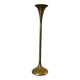 Brass tulip foot candle holder 70s
