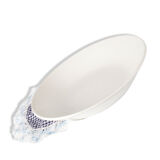 Assiette calotte MDL blanche, Made in france. French vintage