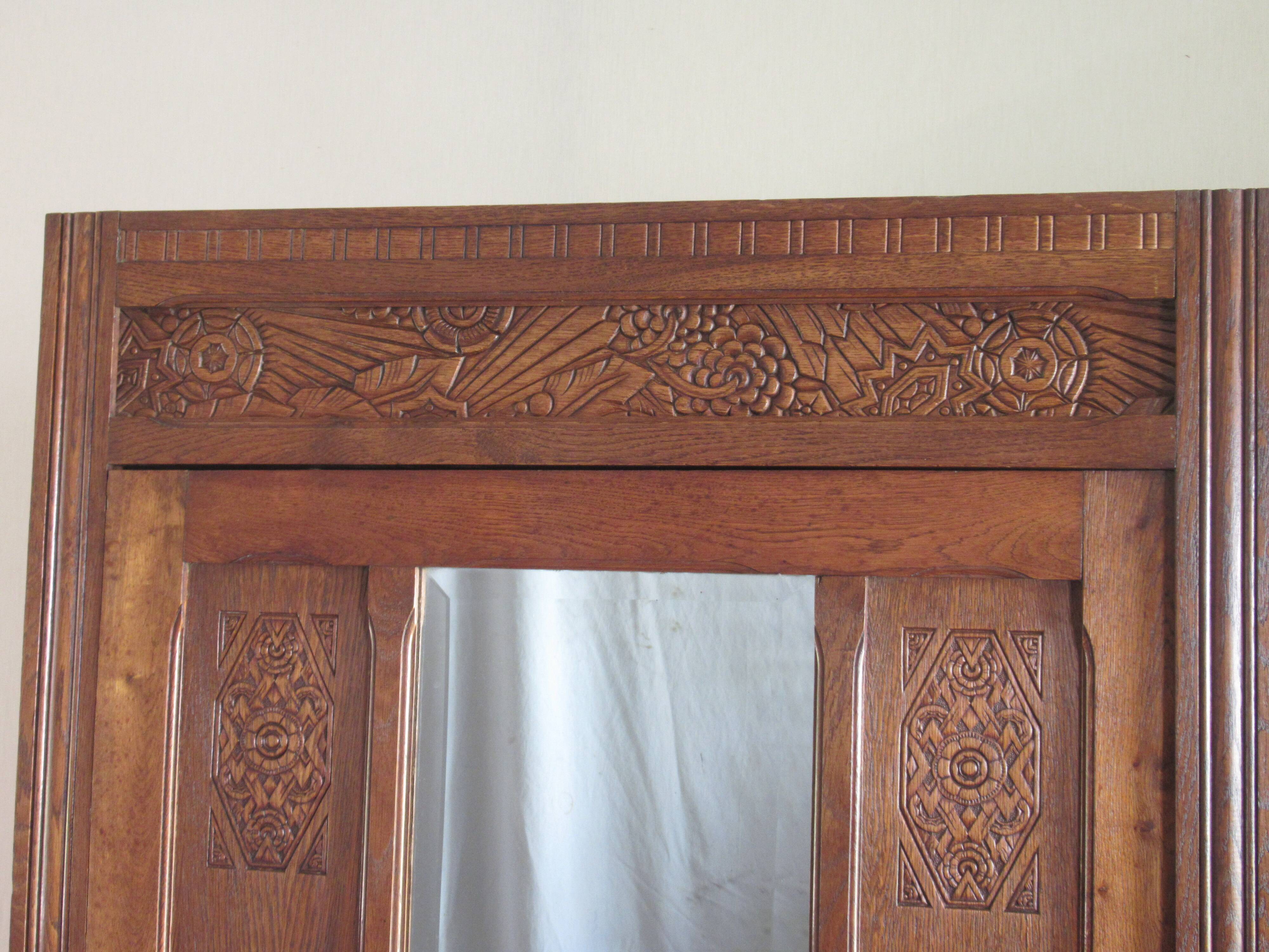 Parisian art deco wardrobe.