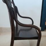 Thonet children's armchair in Art Deco wood