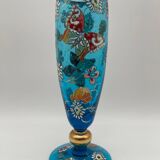 Vase en verre peint à la main José Sir Royo