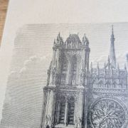 Notre-Dame d'Amiens, un original imprimé en 1895 .