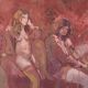 Antoni Munill - 'Mujeres' - Deux figures féminines évocatrices