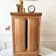 Small wooden storage unit