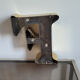 Old sign letter F