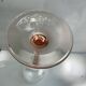 Set of 6 ROSALINE Champagne Flutes – Vintage Pink Glass