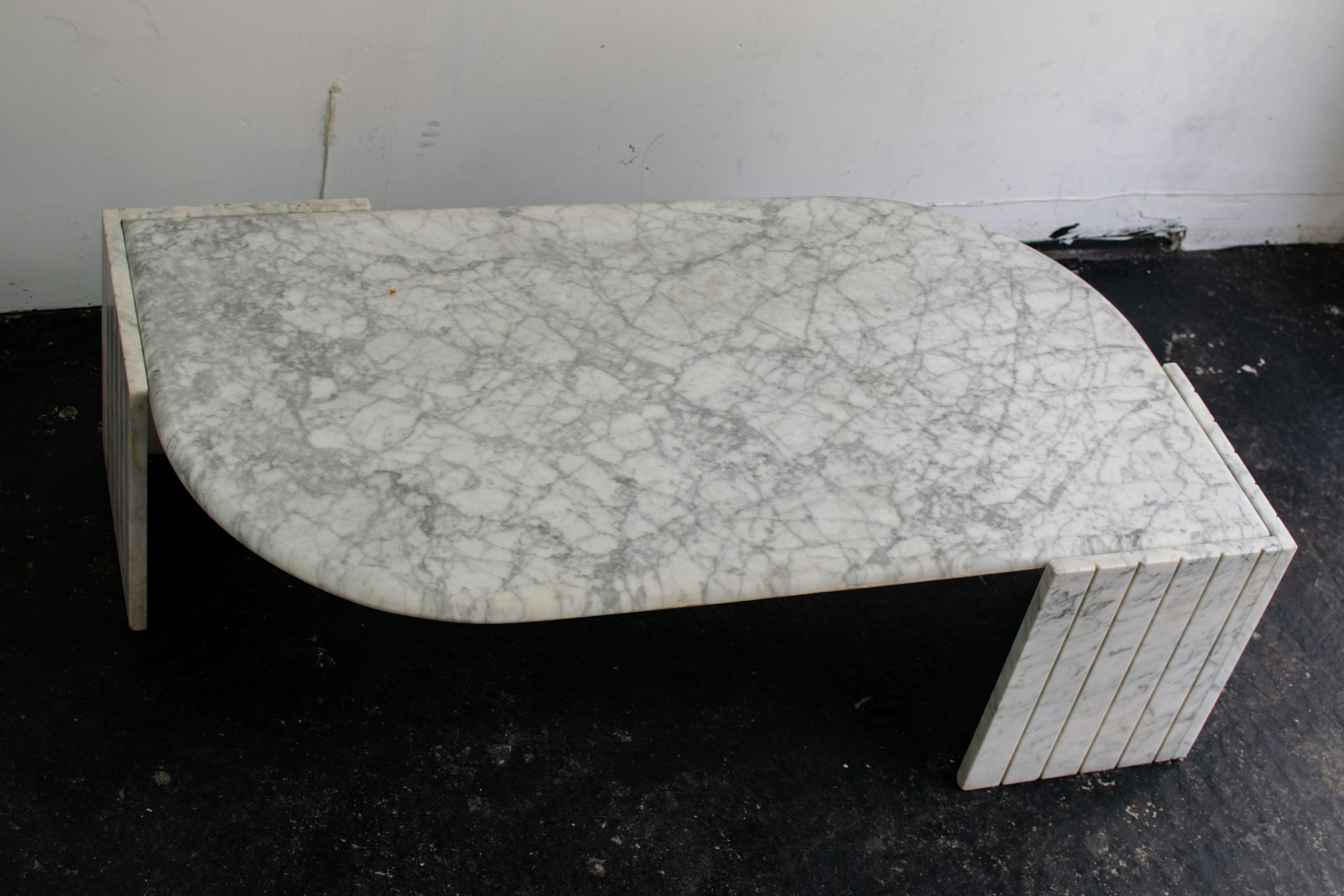 Marble coffee table by Roche Bobois, 1970
