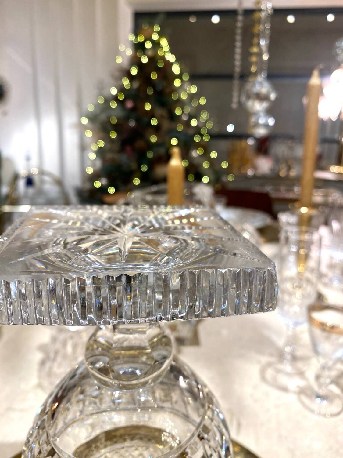 Medici bohemian crystal vase