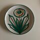 Plate signed PICAULT 1950 Vallauris